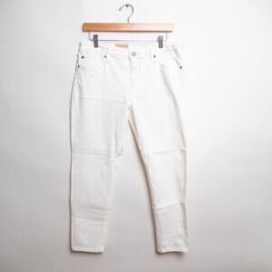 Denim Supply Ralph Lauren Women’s White Denim Crop Skinny Jeans Size 31 NWT
